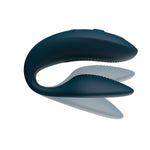 We-Vibe Sync 2 Couples Vibrator, Green Velvet, Product Image, Side View showing Flexible Positions