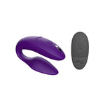 We-Vibe Sync 2 Couples Vibrator, Purple, Couples Vibrator with Remote Control