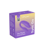 We-Vibe Sync Go Couples Vibrator, Purple, Product Box