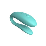 We-Vibe Sync Lite Couples Vibrator, Aqua, Product Image, Front Left Angle