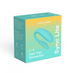 We-Vibe Sync Lite Couples Vibrator, Aqua,  Product Box