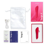 We-Vibe Tango X Bullet Vibrator, Cherry Red, Box Contents