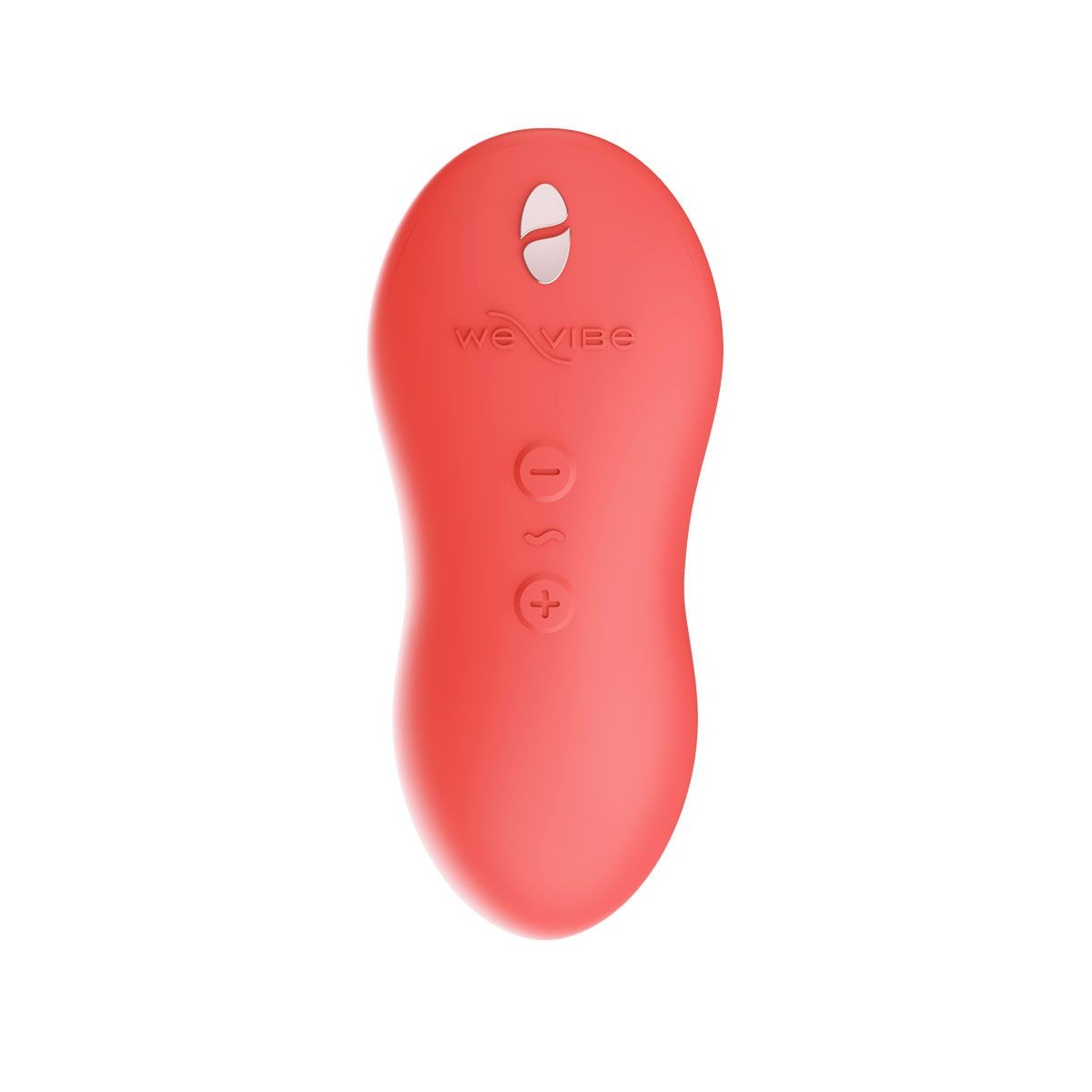 We-Vibe Touch X Clitoral Vibrator, Coral, Product Image, Back View