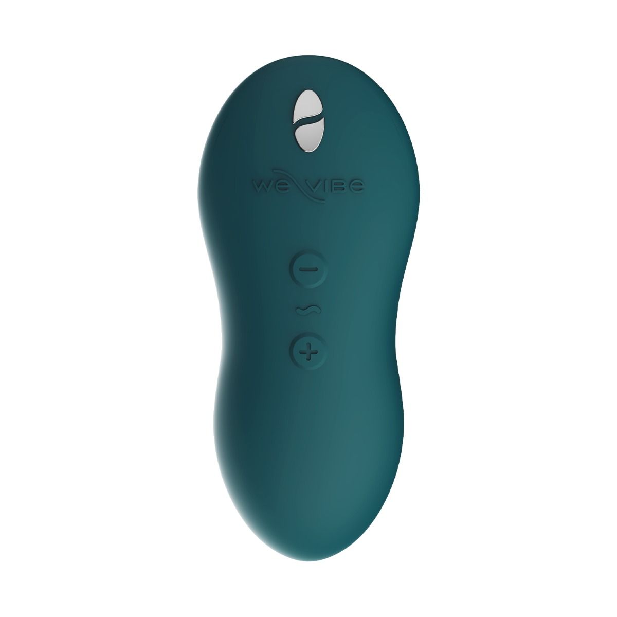 We-Vibe Touch X Clitoral Vibrator, Green Velvet, Product Image, Back View