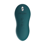 We-Vibe Touch X Clitoral Vibrator, Green Velvet, Product Image, Back View