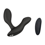We-Vibe Vector+ Prostate Vibrator, Charcoal Black, Prostate Vibrator with Remote Control