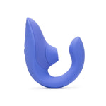 Womanizer Blend Rabbit Vibrator, Blue, Product Image, Side View