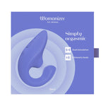 Womanizer Blend Rabbit Vibrator, Blue, Product Box, Front View
