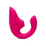 Womanizer Blend Rabbit Vibrator, Pink, Product Image, Side View