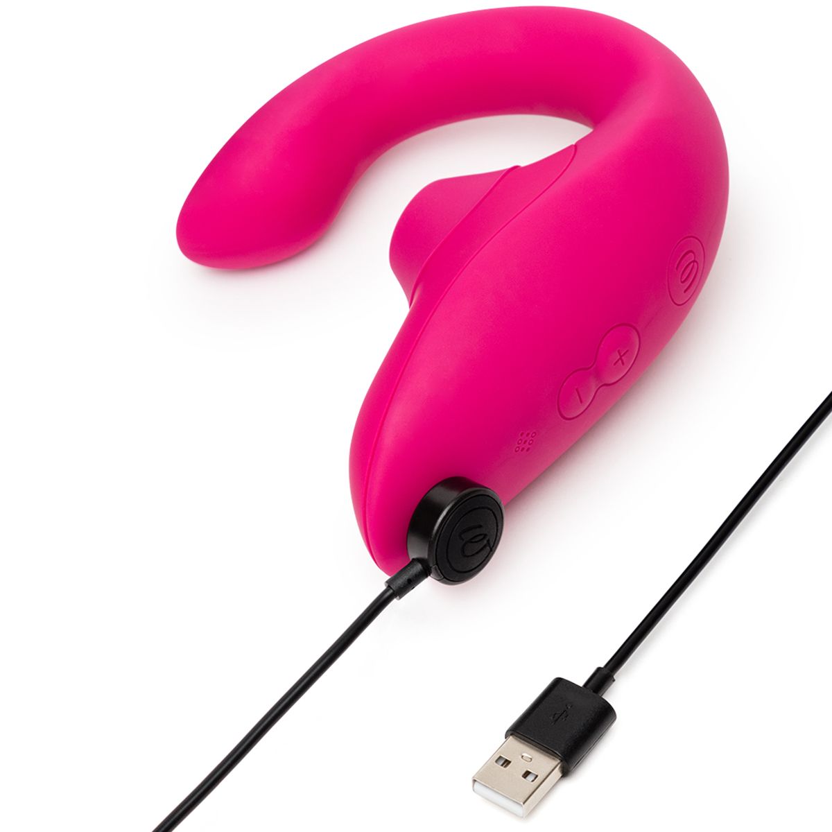 Womanizer Blend Rabbit Vibrator, Pink, USB Rechargeable