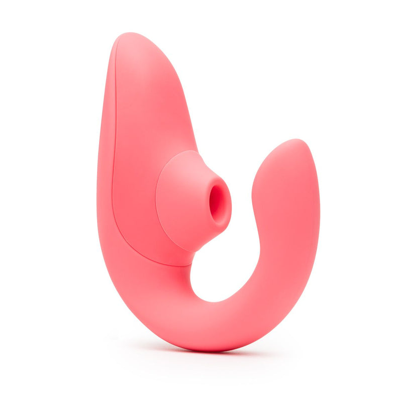 Womanizer Blend Rabbit Vibrator, Rose, Product Image, Front Angle