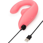 Womanizer Blend Rabbit Vibrator, Rose, USB Rechargeable