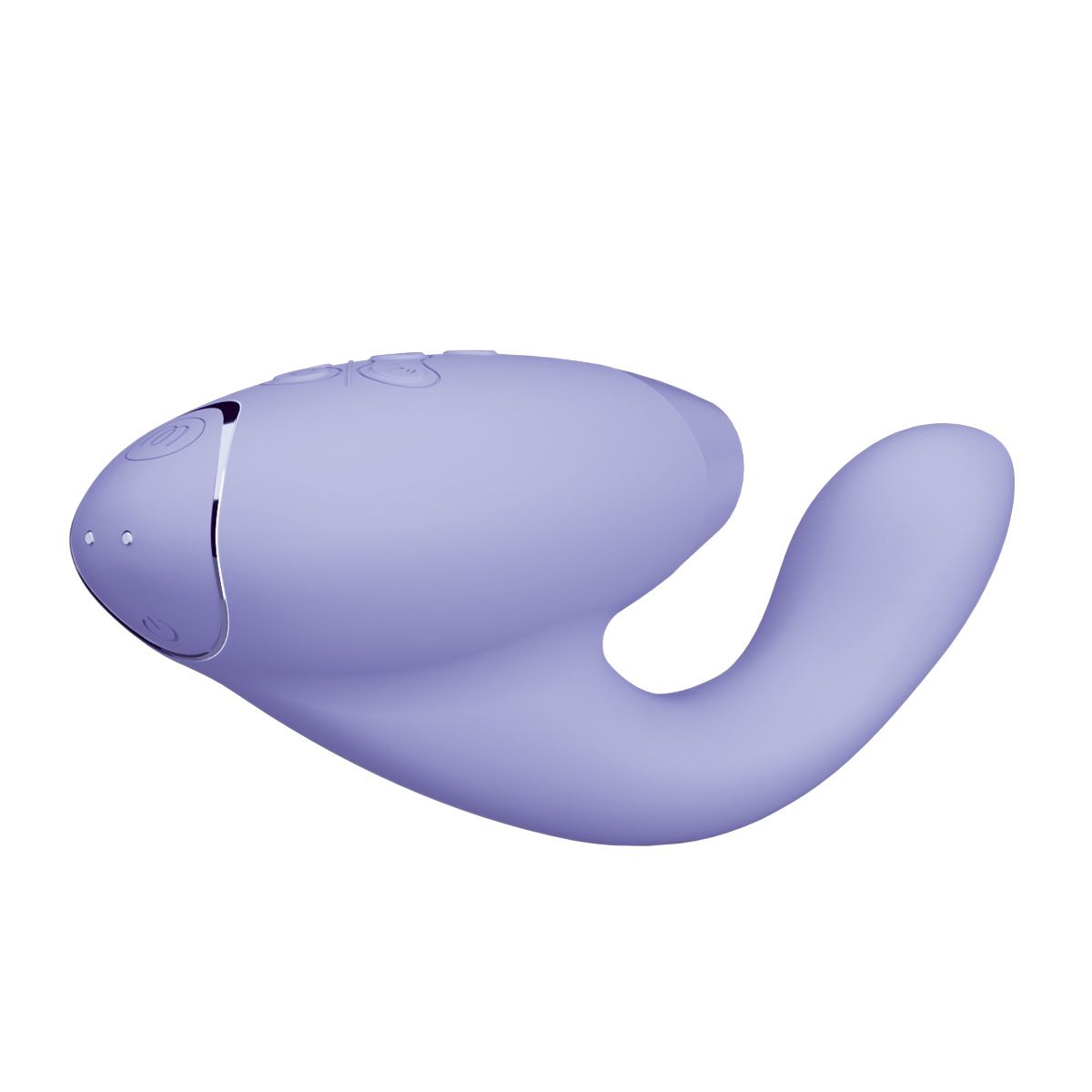 Womanizer Duo 2 Rabbit Sex Toy, Lilac, Product Image, Back Right Angle