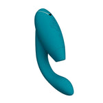 Womanizer Duo 2 Rabbit Sex Toy, Petrol, Product Image, Front Left Angle