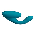 Womanizer Duo 2 Rabbit Sex Toy, Petrol, Product Image, Side View