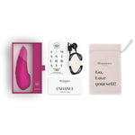 Womanizer Enhance Clitoral Stimulator, Pink, Box Contents