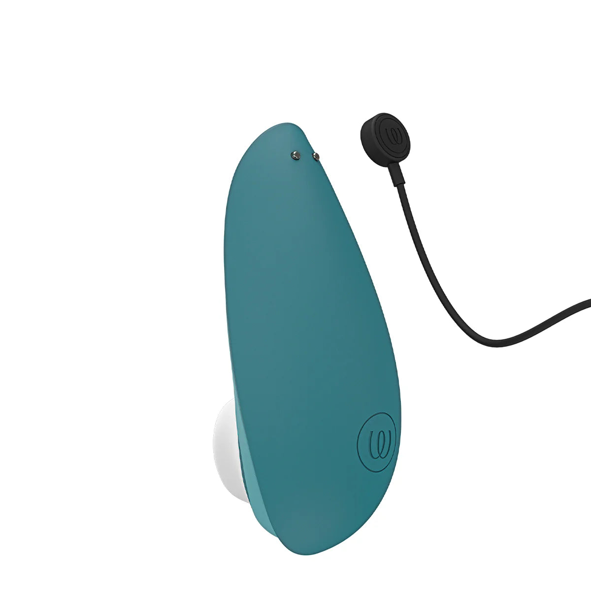 Womanizer Liberty 2 Clitoral Stimulator, Dark Petrol, USB Rechargeable and Magnetic Charging Feature