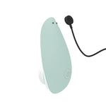 Womanizer Liberty 2 Clitoral Stimulator, Sage, USB Rechargeable and Magnetic Charging Feature