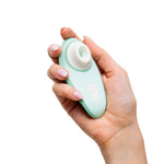 Womanizer Liberty 2 Clitoral Stimulator, Sage, Clitoral Stimulator in Left Hand