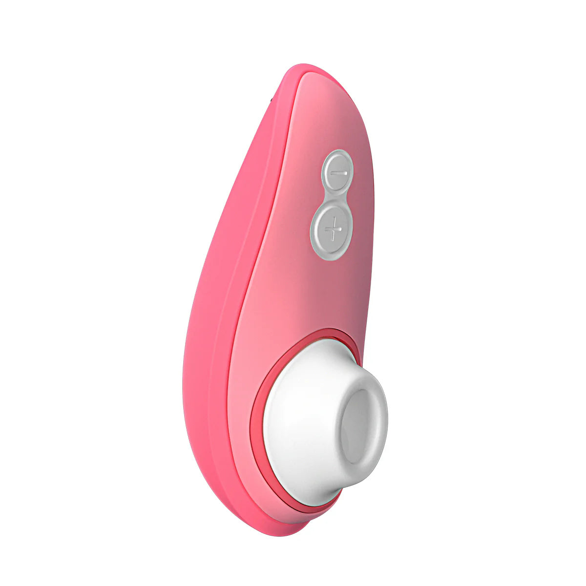 Womanizer Liberty 2 Clitoral Stimulator, Vibrant Rose, Product Image, Front Left Angle