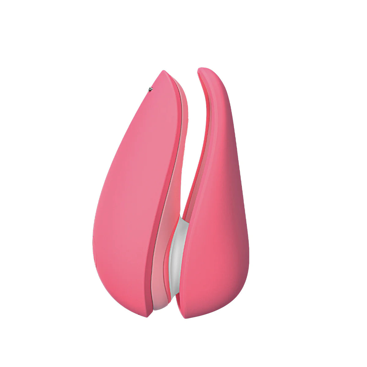 Womanizer Liberty 2 Clitoral Stimulator, Vibrant Rose, Product Image, Clitoral Stimulator with Cover Lid On