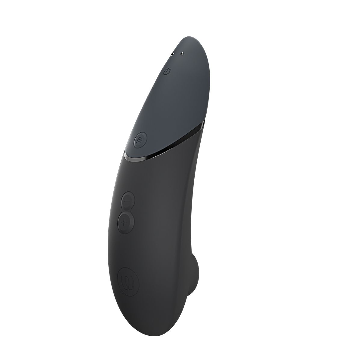 Womanizer Next Clitoral Stimulator, Black, Product Image, Back Right Angle