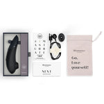 Womanizer Next Clitoral Stimulator, Black, Box Contents