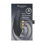 Womanizer Next Clitoral Stimulator, Black, Product Box, Front VIew