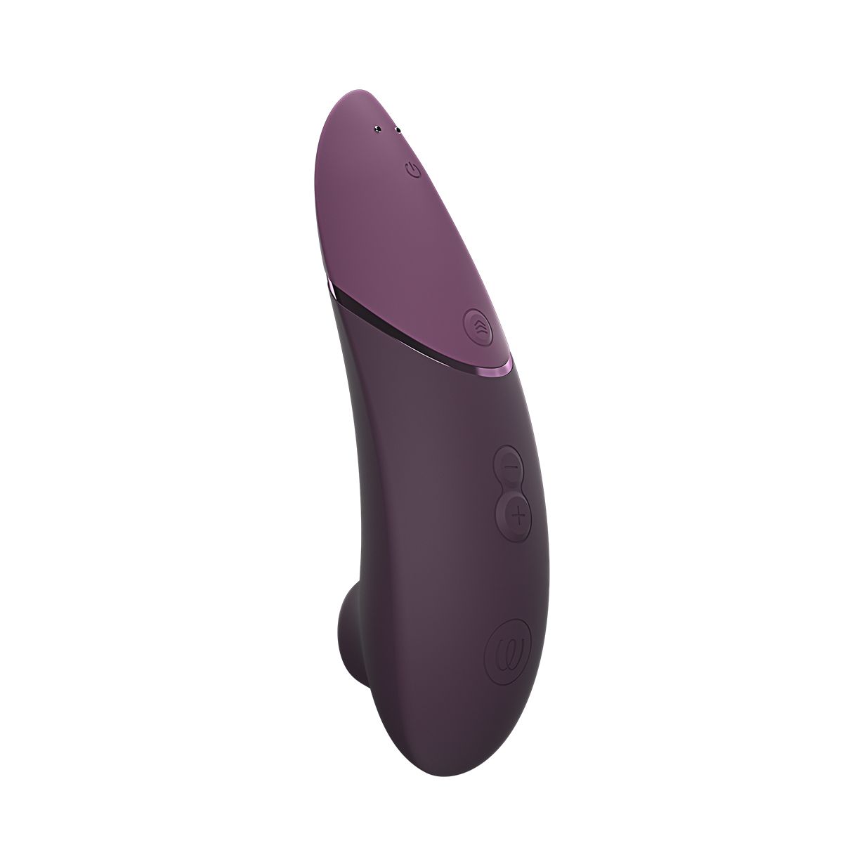 Womanizer Next Clitoral Stimulator, Purple, Product Image, Back Left Angle