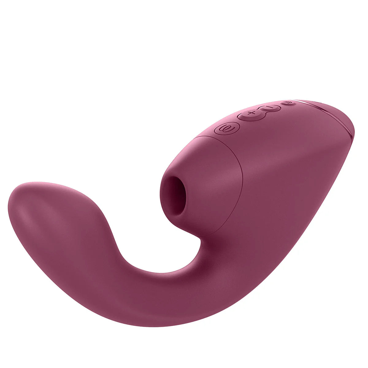 Womanizer Next Duo Clitoral Suction & G-Spot Vibrator, Dusky Pink, Product Image, Front Right View