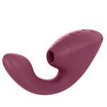 Womanizer Next Duo Clitoral Suction & G-Spot Vibrator, Dusky Pink, Product Image, Front Right View