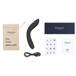Womanizer OG G-Spot Vibrator, Dark Gray, Box Contents