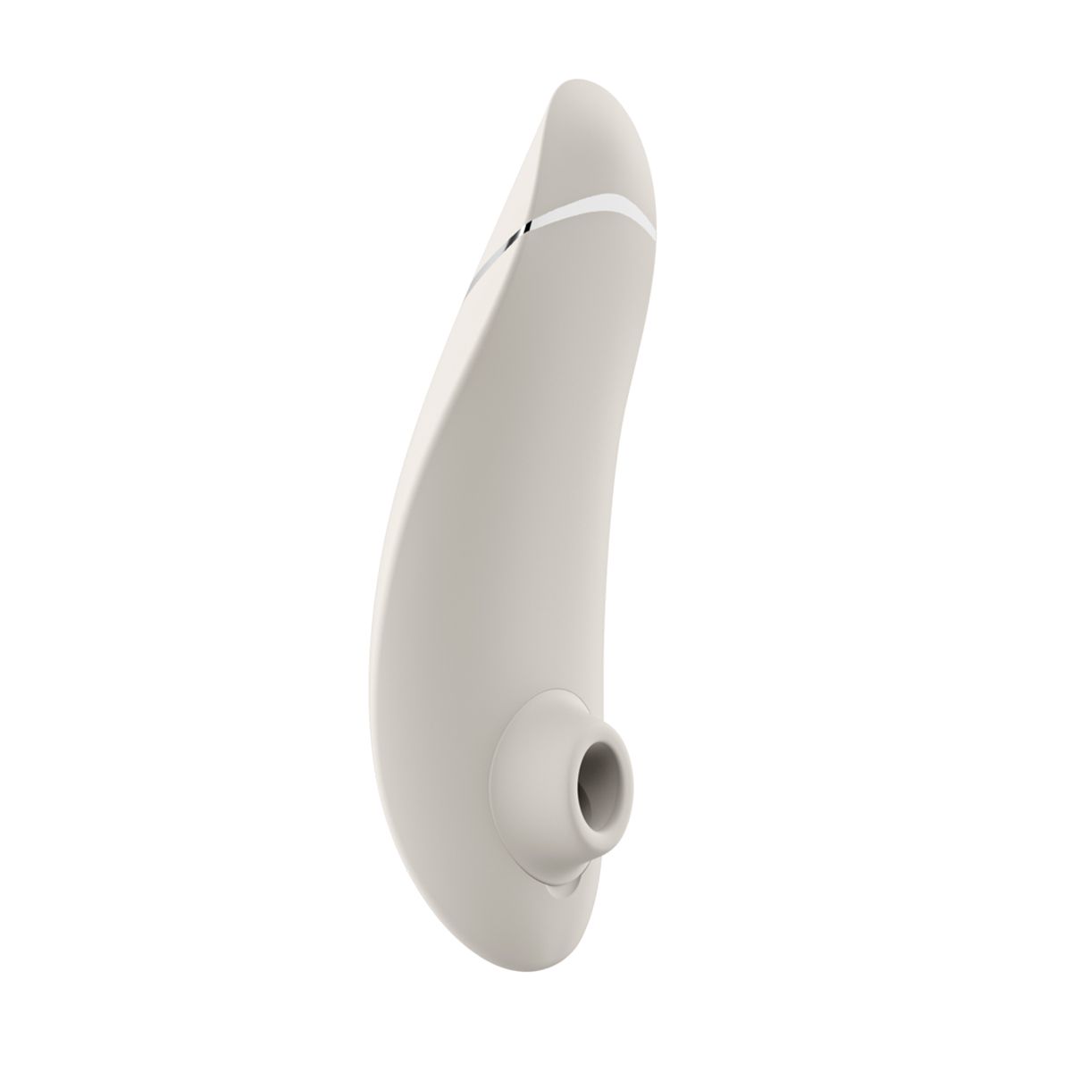 Womanizer Premium 2 Clitoral Stimulator, White, Product Image, Front Angle