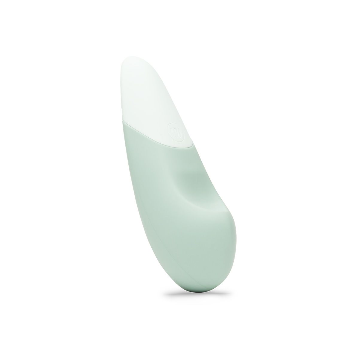 Womanizer Vibe Clitoral Vibrator, Sage, Product Image, Front Angle