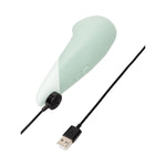 Womanizer Vibe Clitoral Vibrator, Sage, USB Rechargeable
