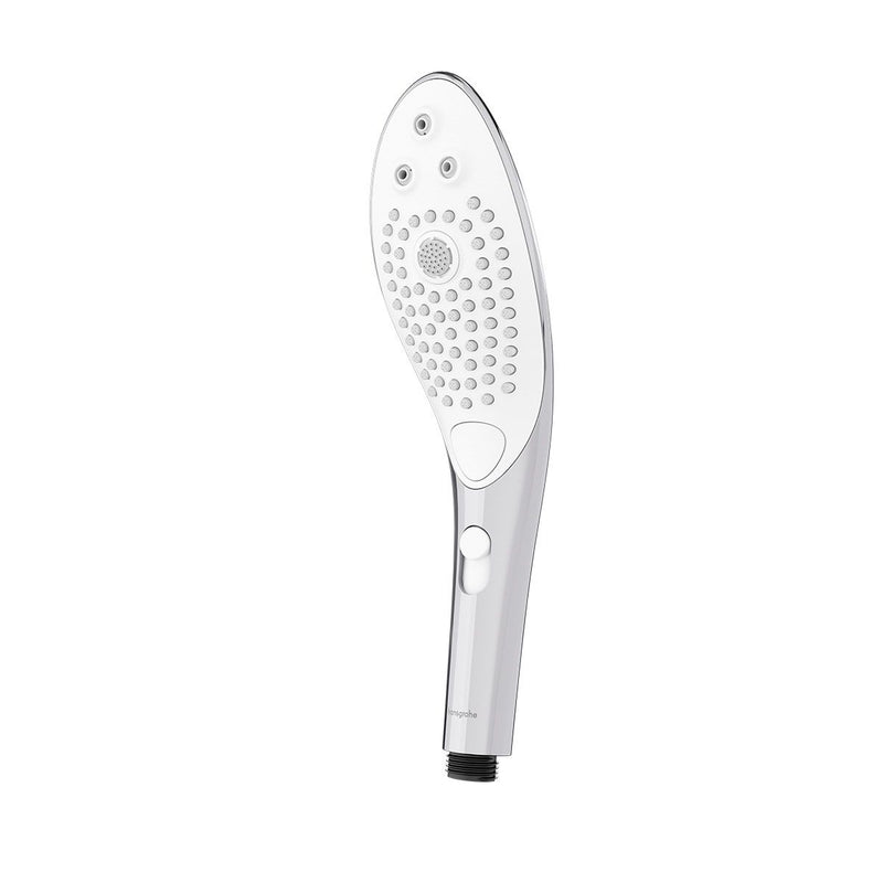 Womanizer Wave Shower Head, Chrome, Product Image, Front Left Angle