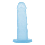 Addiction Cocktails 5.5-Inch Silicone Dildo, Blue, Product Image, Back