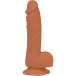 Addiction Steven 7.5-Inch Silicone Dildo, Caramel Tone, Product Image
