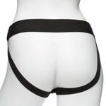 Body Extensions Be Ready 4-Piece Hollow Silicone Strap-On Set, On Display, Back View