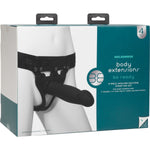Body Extensions Be Ready 4-Piece Hollow Silicone Strap-On Set, Product Box