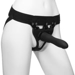 Body Extensions Be Strong 2-Piece Hollow Strap-On Set, On Display, Front View