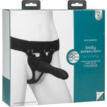Body Extensions Be Strong 2-Piece Hollow Strap-On Set, Product Box