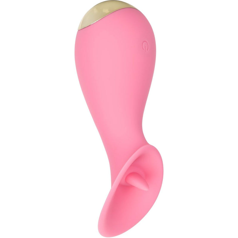 Slay #TickleMe Vibrator, Upside Down, Front Angle