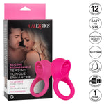 Calexotics Teasing Tongue Enhancer Vibrating Cock Ring, Product Box