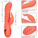 California Dreaming Orange County Cutie Vibrator, Product Measurements and Features