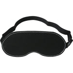 Edge Lined Leather Blindfold, Product Image, Front