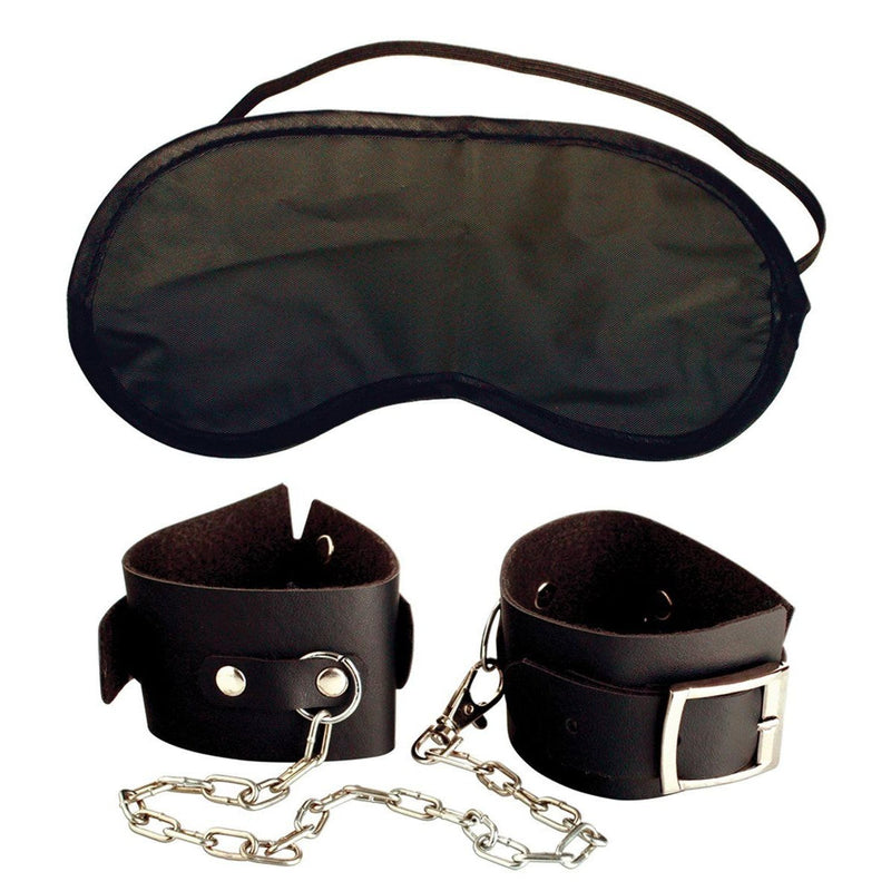 Fetish Fantasy Beginner's Cuffs, Black, Product Image
