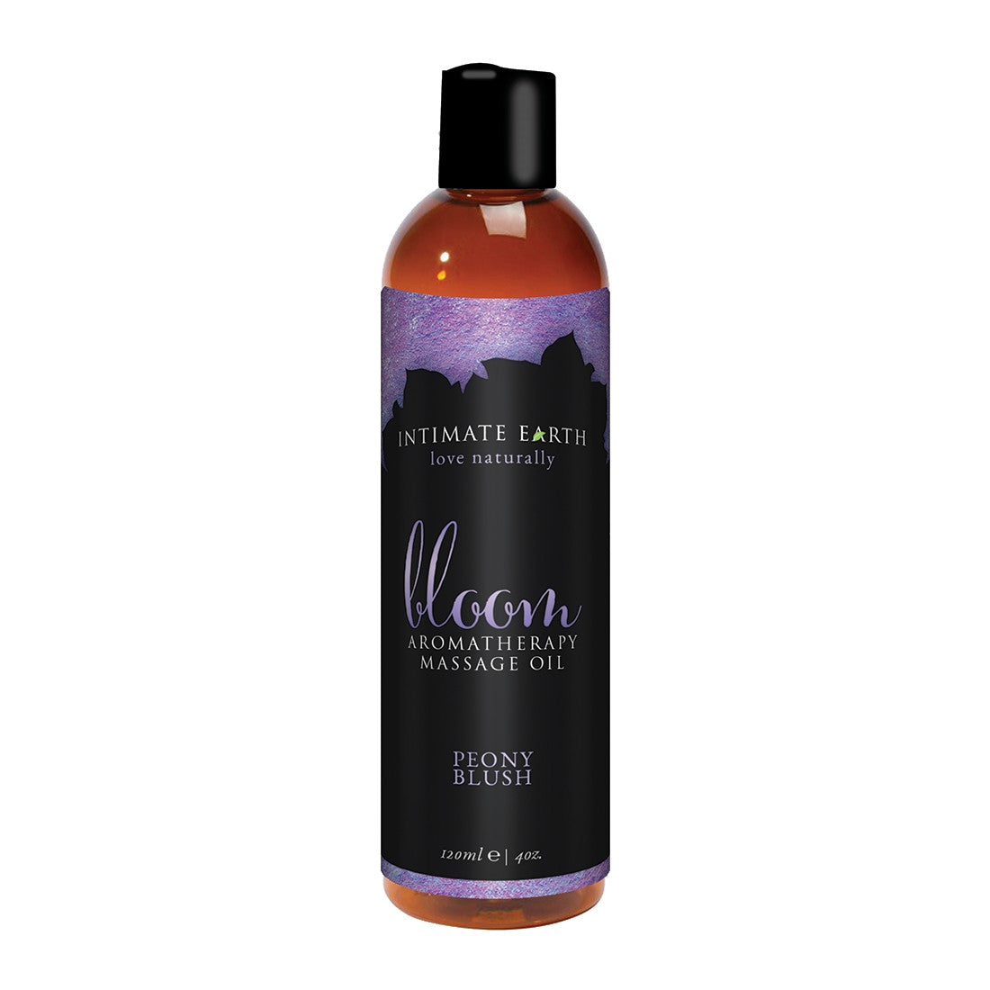 Intimate Earth Aromatherapy Massage Oil (120ml) (4oz), Bloom, Peony Blush