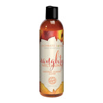 Intimate Earth Natural Flavors Water-Based Lubricant, Naughty Nectarines, (120ml) (4oz), Product Image