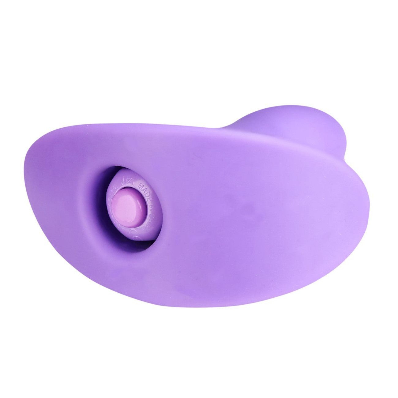 Mystery High 3-Inch Silicone Mini Vibrator, Purple, Product Image, Bottom View